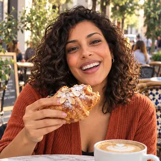 That crush: a candid café photo