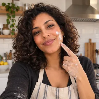 That crush: a cooking-video still